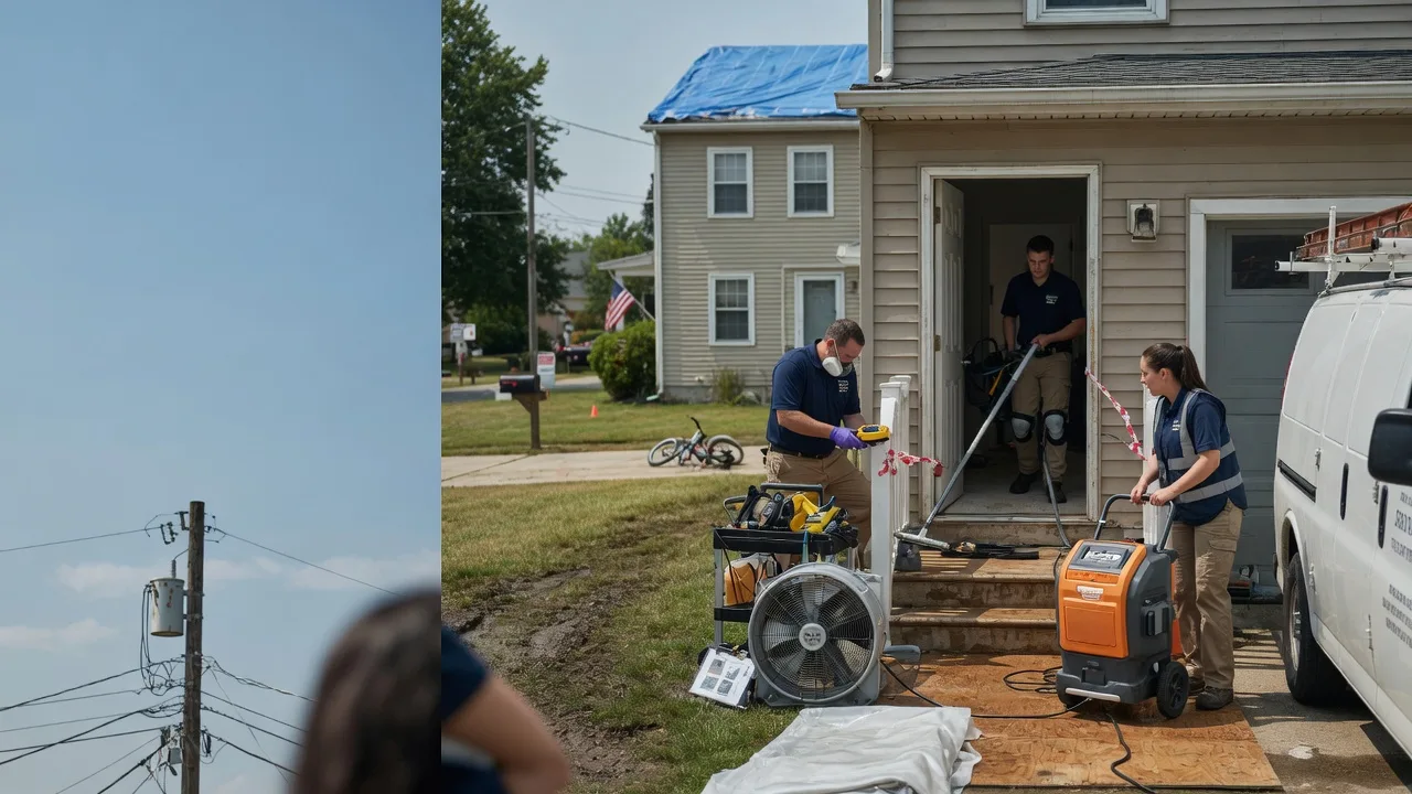 Water Damage Repair in Dingess, WV near me